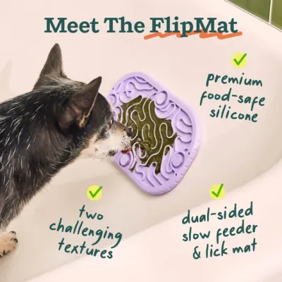 Woof Flipmat Mini Lavendar