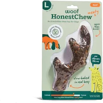Woof Honest Chew Meaty Antler Large