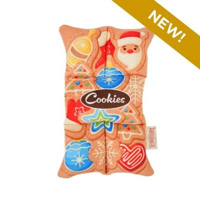 Territory Plush Squeaker Cookie Bag