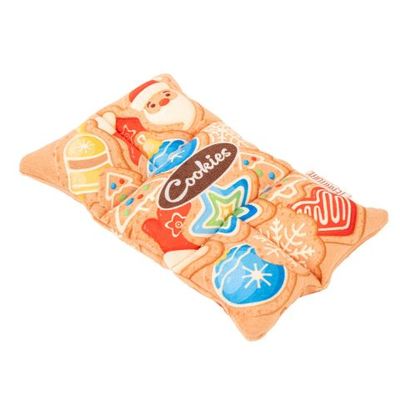 Territory Plush Squeaker Cookie Bag