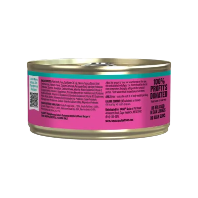 Rawz Cat  Can Low Phos Tuna &amp; Salmon Pate 5.5oz
