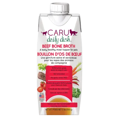 Caru DC Beef Broth 17.6oz
