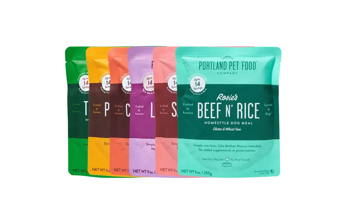 Portland Pet Homestead Mixed Variety 9oz pouch