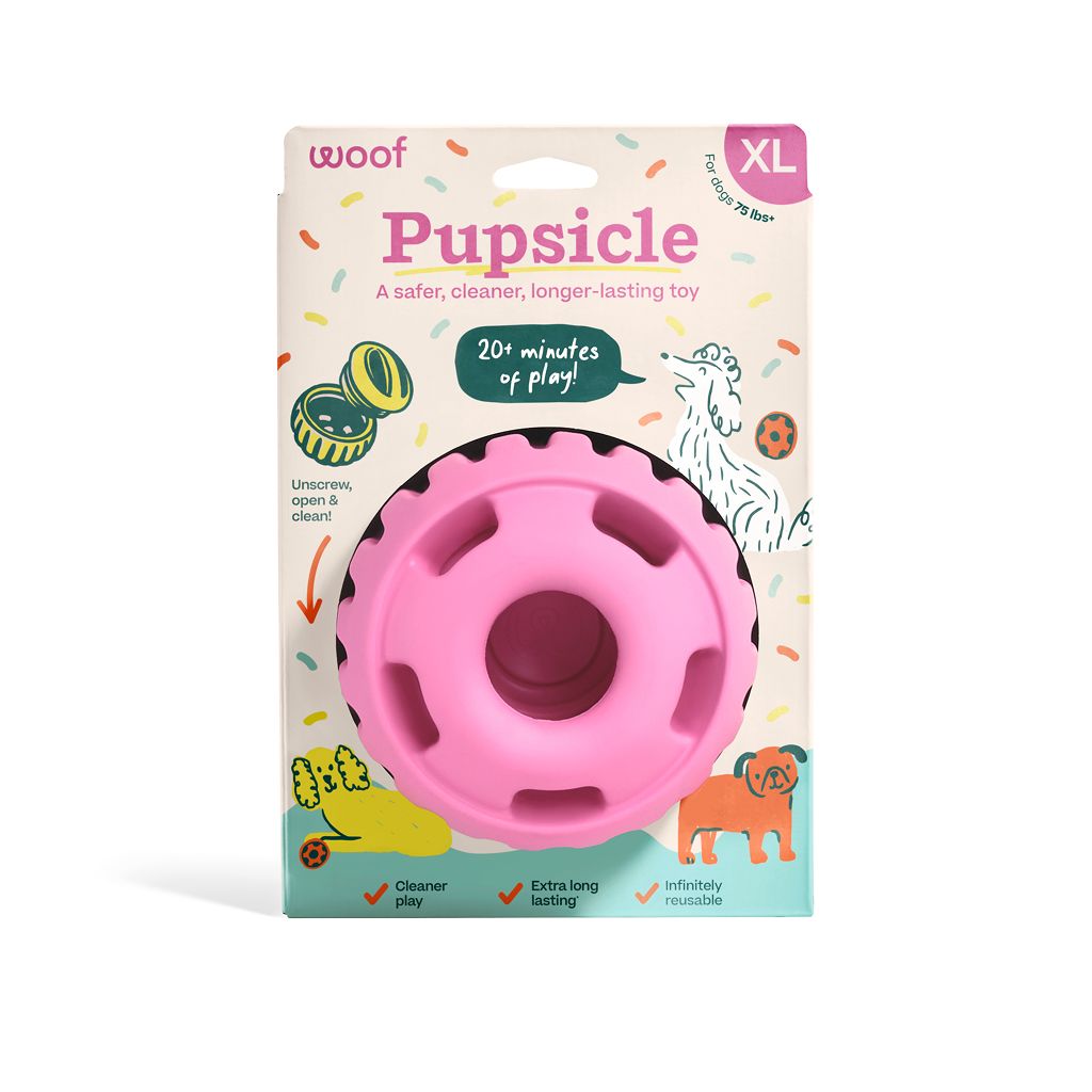 Woof Pupsicle Pink XL