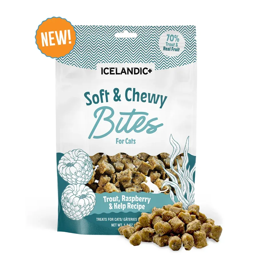 Icelandic Cat Soft Chewy Bites Trout 1.8oz
