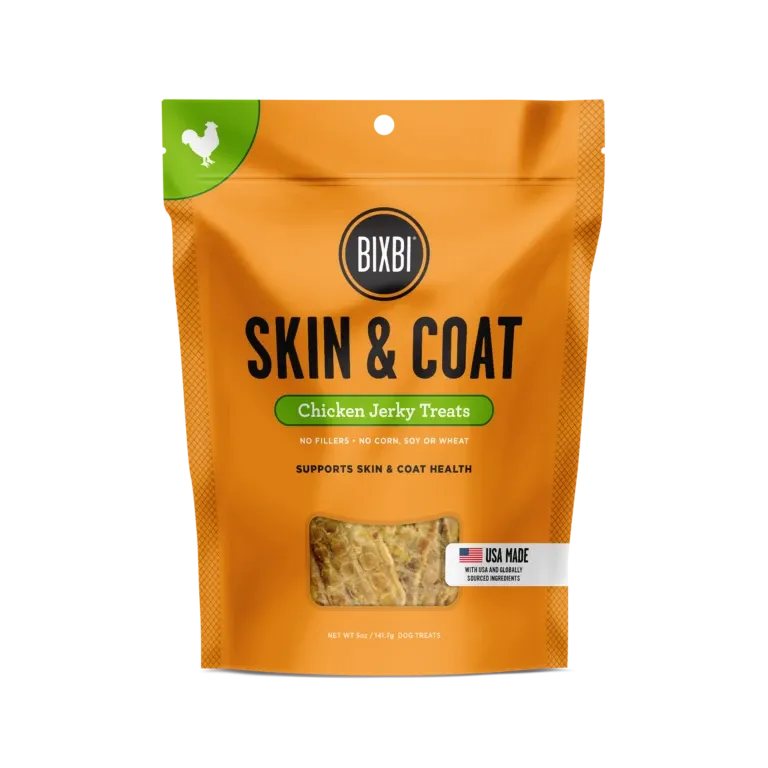 Bixbi Jerky Skin Coat Chicken 12oz