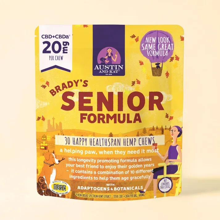 AK Senior Blend CBD Chew 20mg 10oz