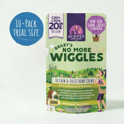 AK No Wiggle CBD Chew 20mg 10 pack