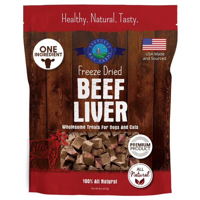 Shepherd Boy FZD  Beef Liver 8oz