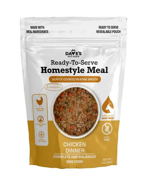 Daves Dog GF Chicken Pouch 9oz