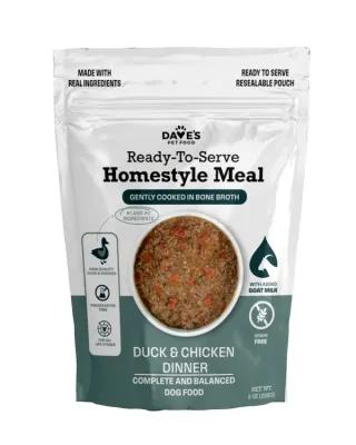 Daves Dog GF Duck Chicken Pouch 9oz