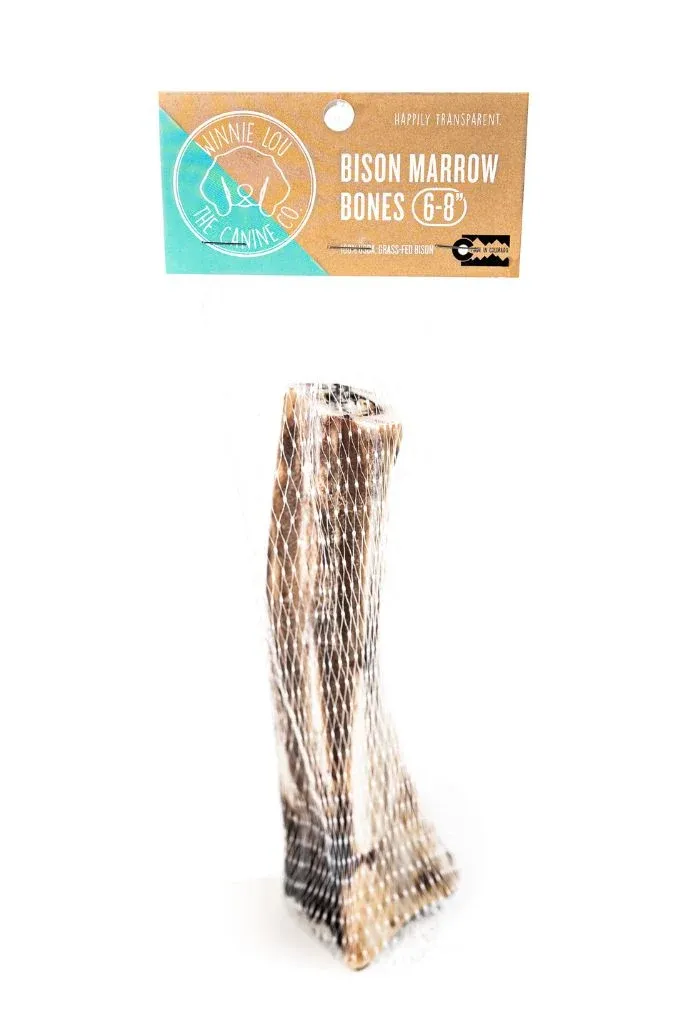 Bison Marrow Bone 6-8"