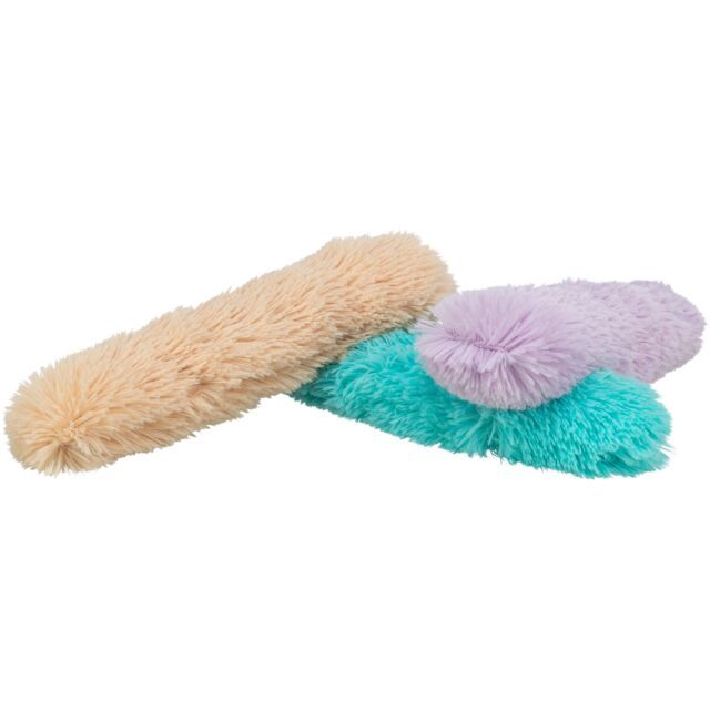 Trixie Pet Fluffy Cat Kicker Pillow catnip-silvervine