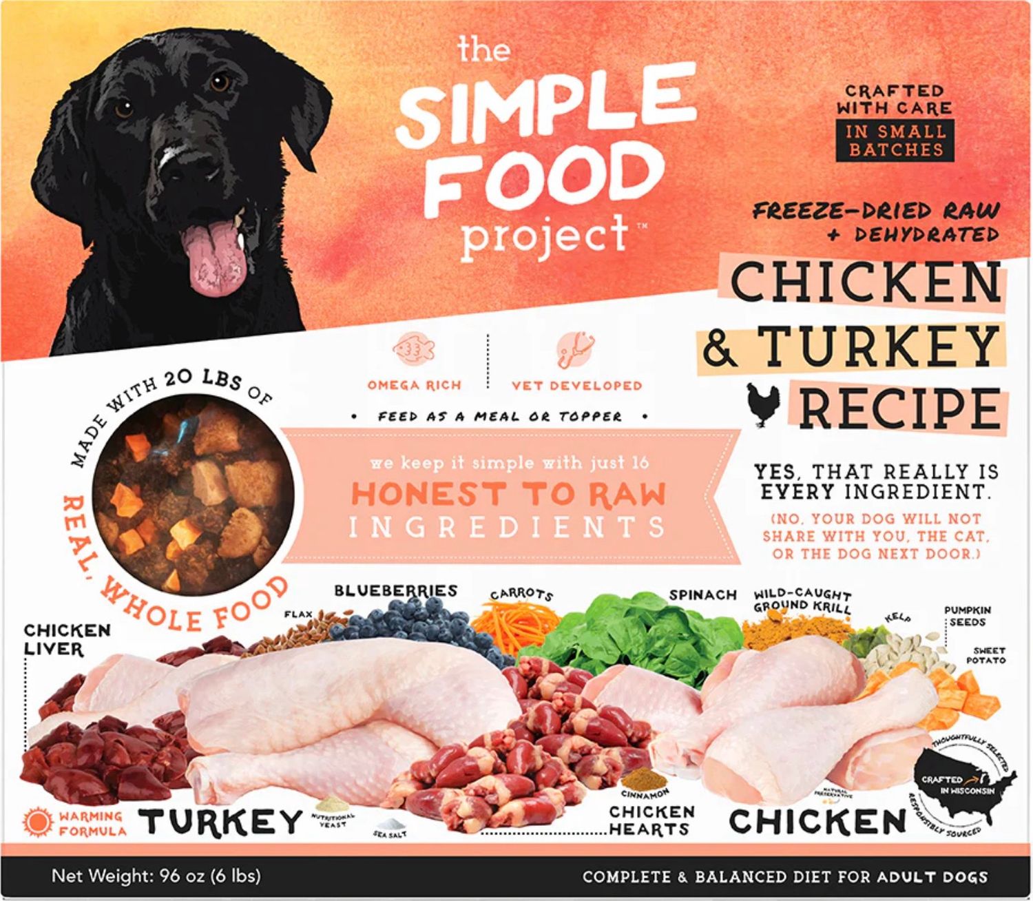 Simple Food Chicken/Turkey 96oz