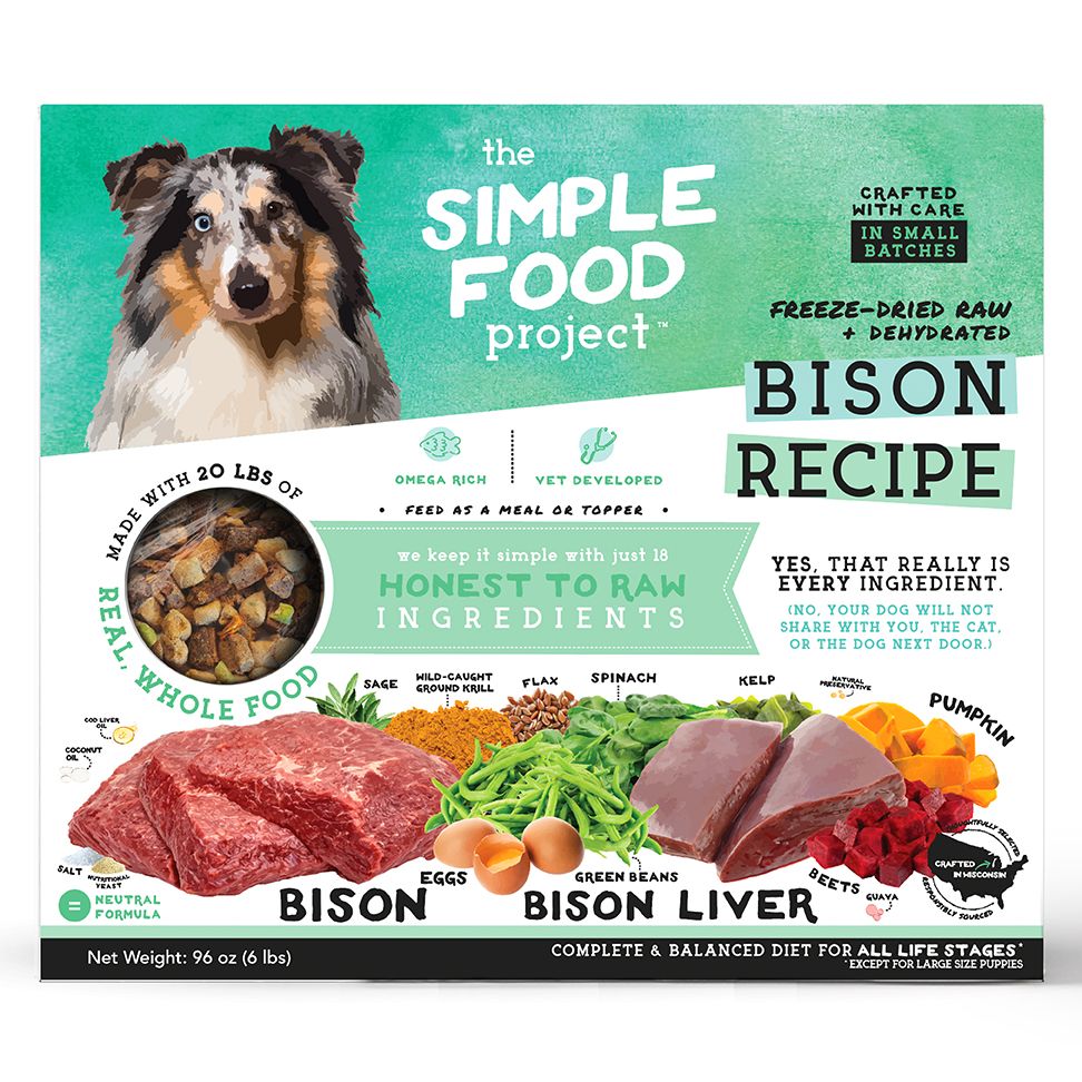 Simple Food Bison 96oz