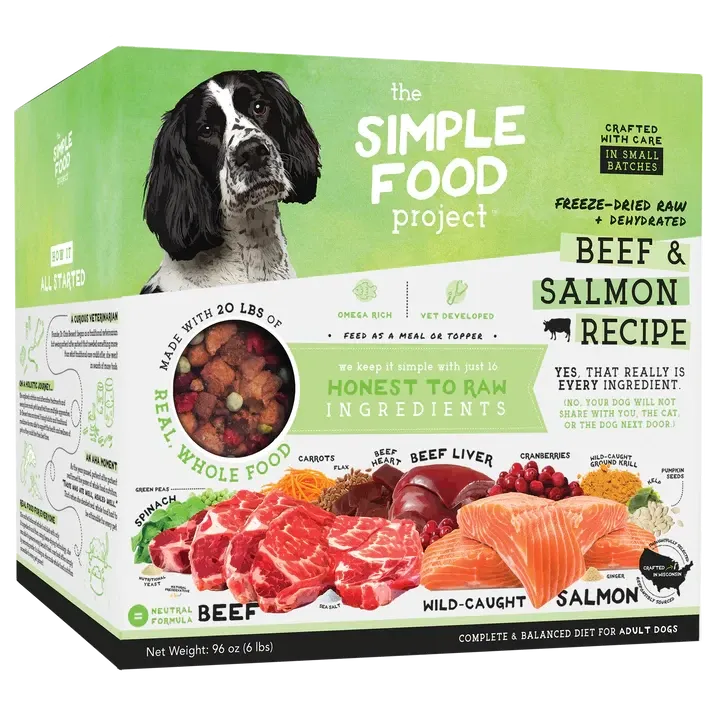 Simple Food Beef Salmon 96oz