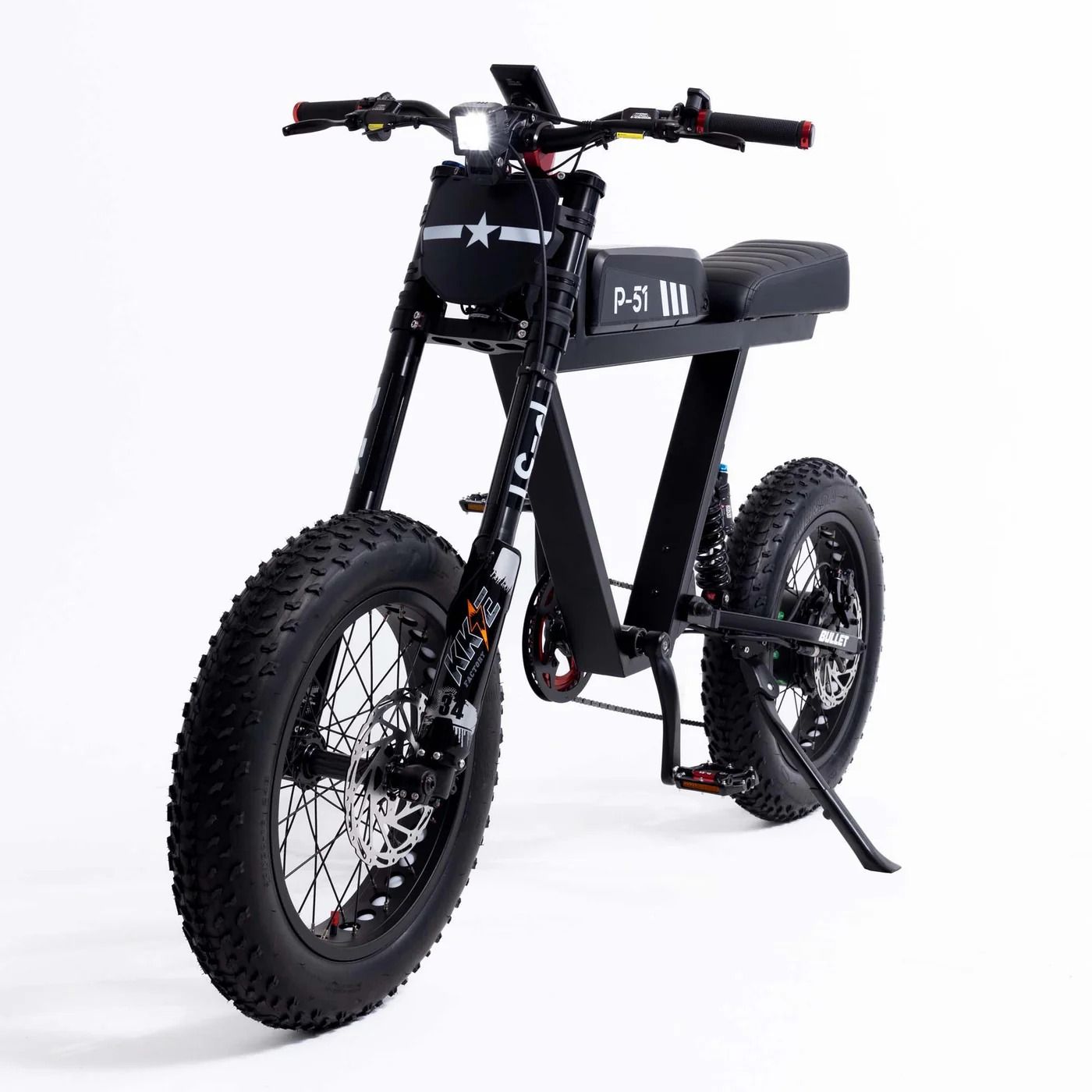 P51 The Ace - Pre order, Color: Jet Black