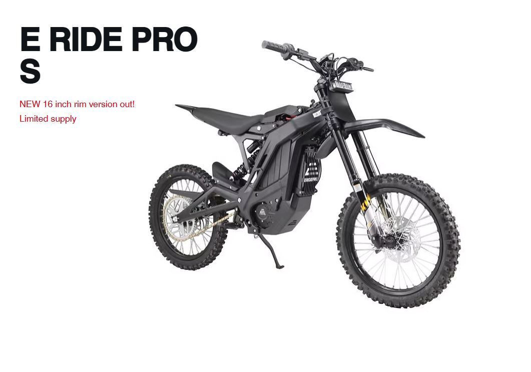 E Ride Pro S *16 inch wheel set