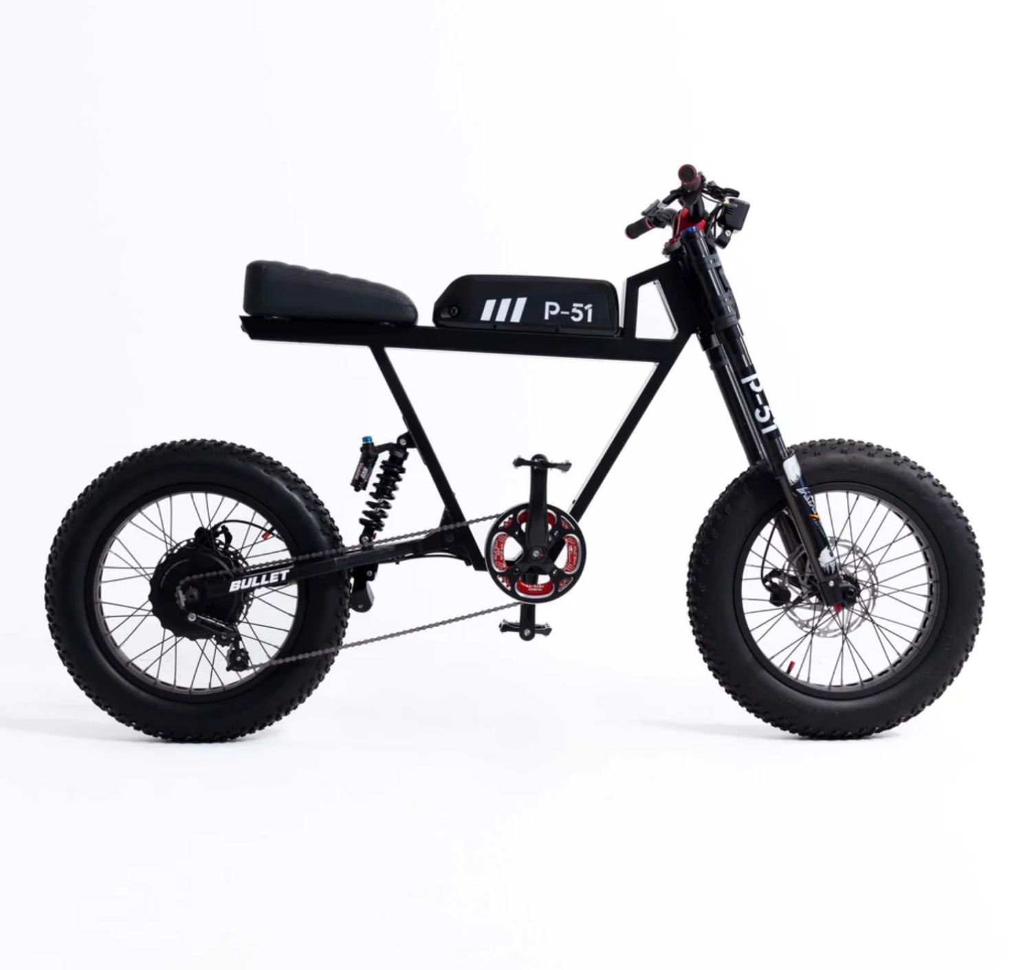 P51 Gen 3 Bullet, Color: Jet Black