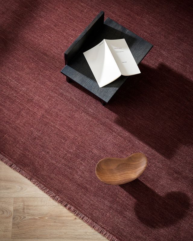 Sandringham Floor Rug | Merlot