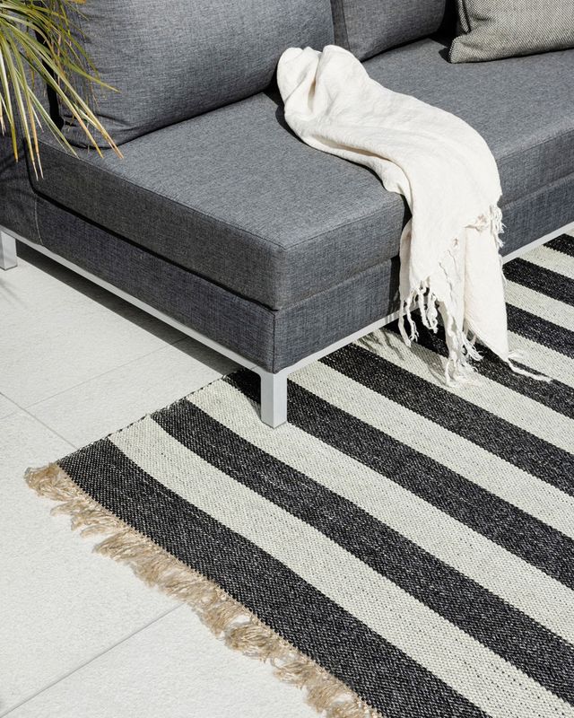 Summit Floor Rug | Charcoal/ Natural