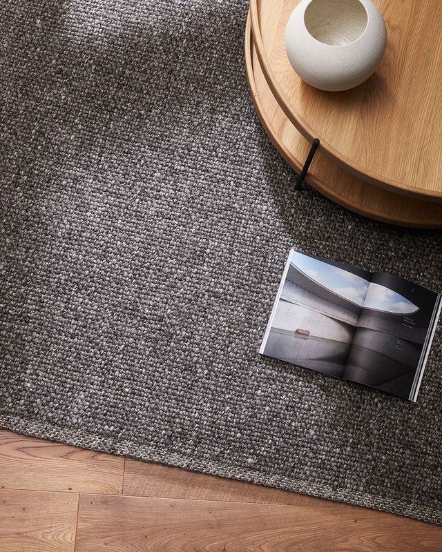 Nebraska Floor Rug | Charcoal