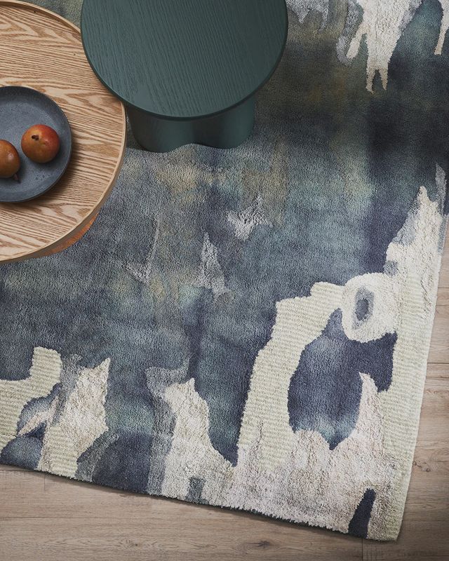 Cape Brett Floor Rug | Marine