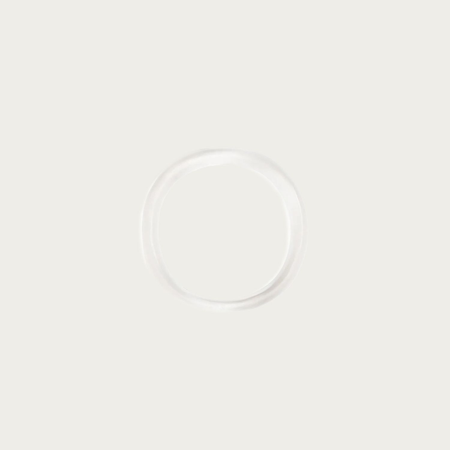 WISHBONE BANGLE, Size: WIDE, Colour: MIST