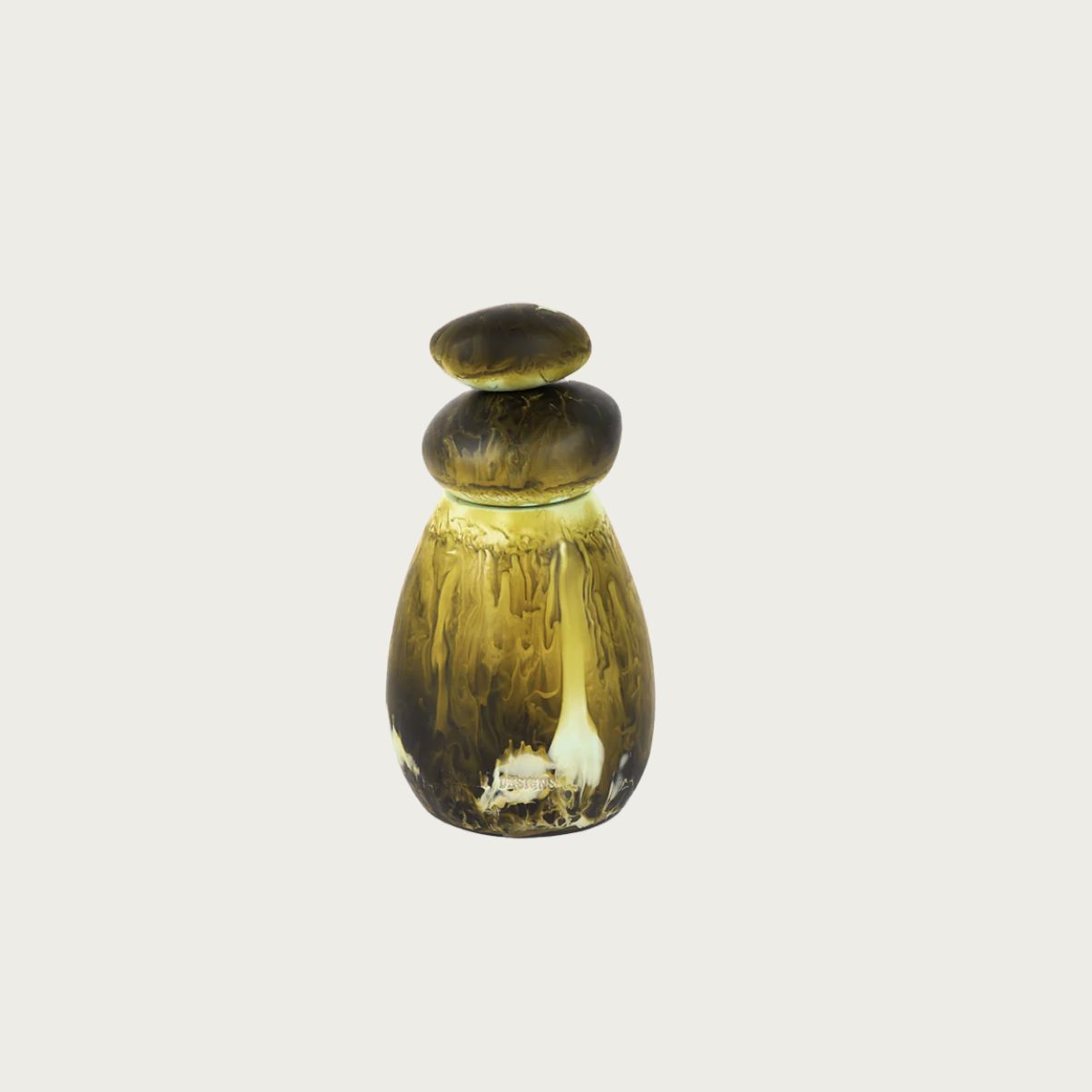 PEPPER BOULDER GRINDER, Colour: MALACHITE / SALT