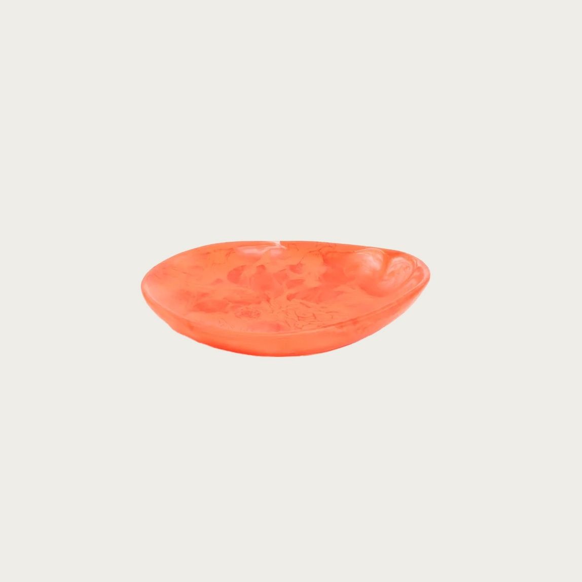 PEBBLE PLATTER | CORAL SWIRL