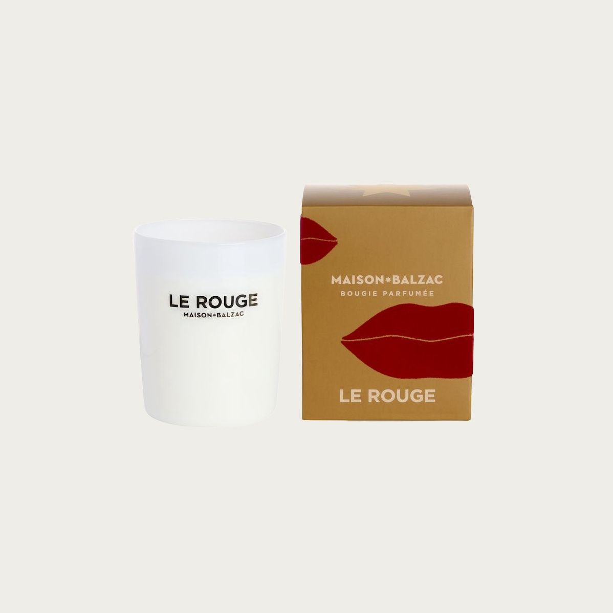 LE ROUGE SCENTED CANDLE, Size: LARGE