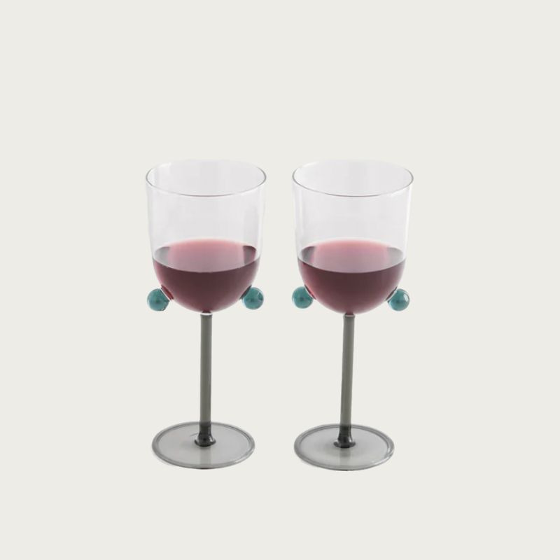 POM POM WINE GLASS