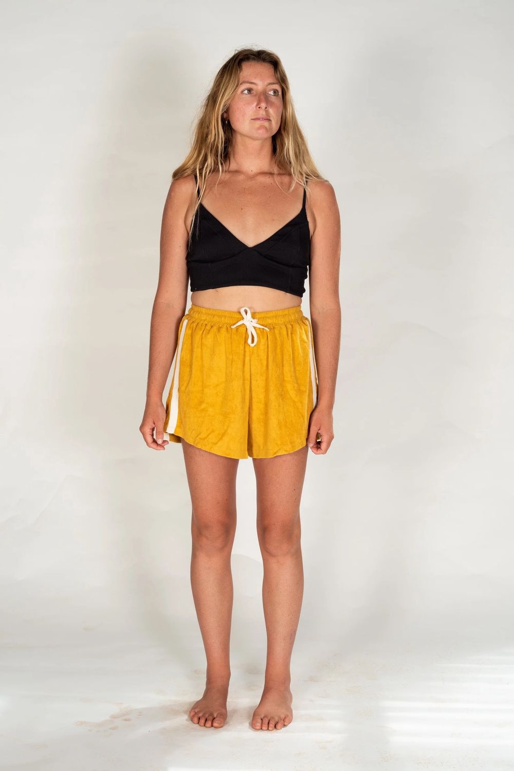 TERRY TOWEL SHORT | MANGO