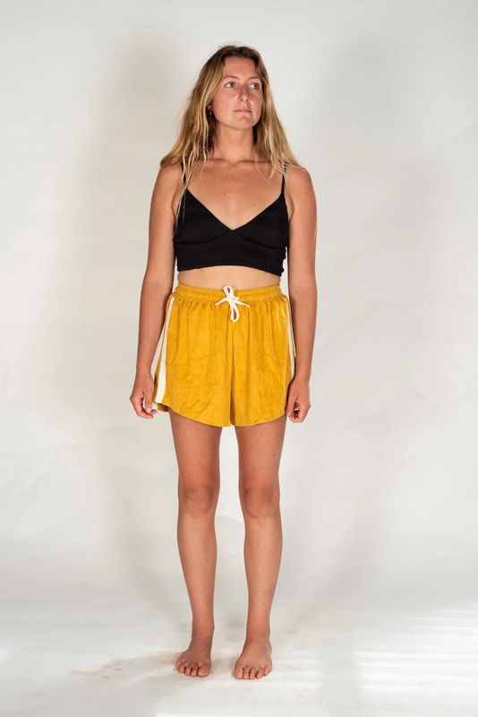 TERRY TOWEL SHORT | MANGO