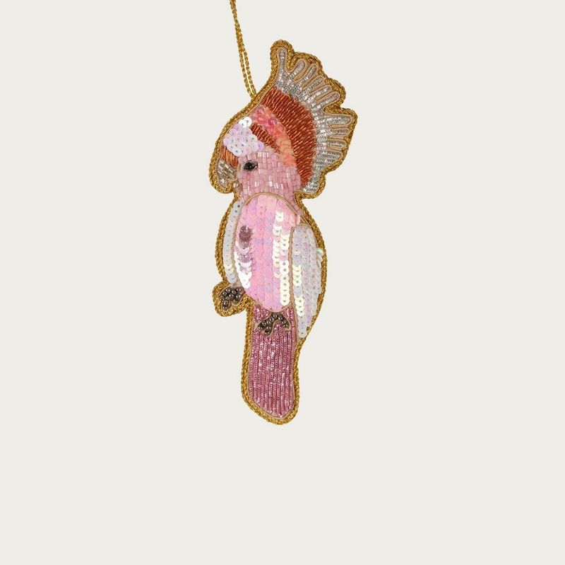 GALAH SEQUIN ORNAMENT