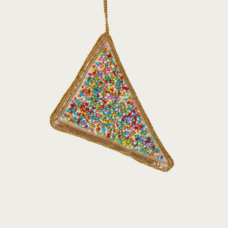 FAIRY BREAD SEQUIN ORNAMENT
