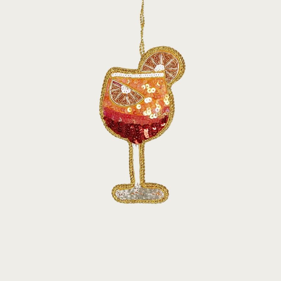 SPRITZ SEQUIN ORNAMENT