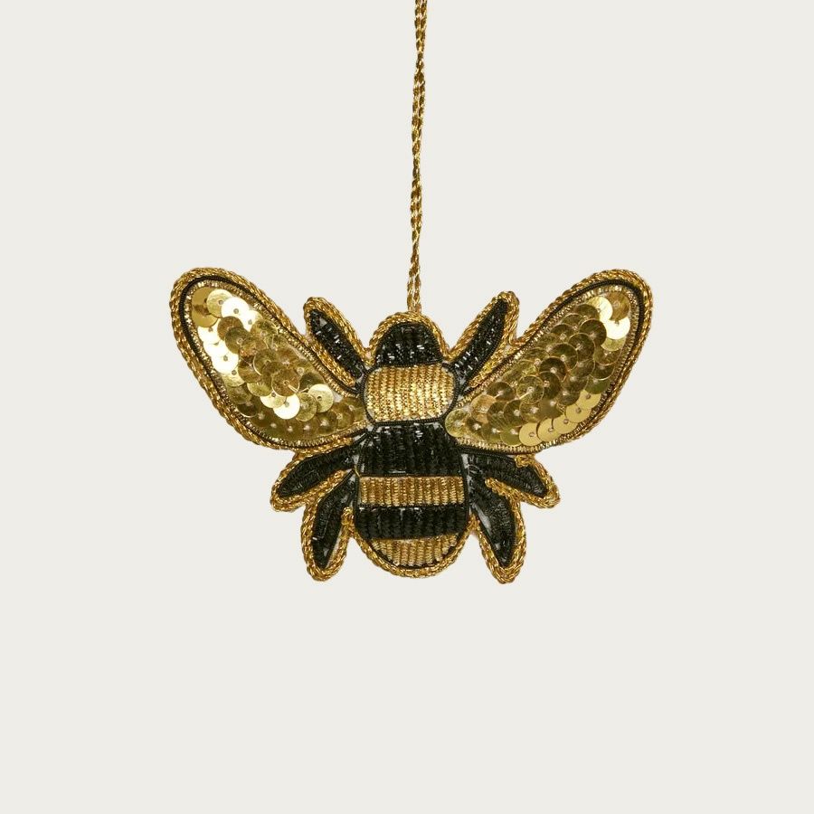 APIS BEE SEQUIN ORNAMENT