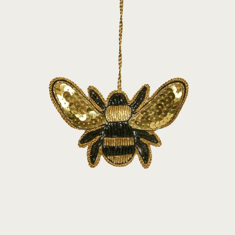 APIS BEE SEQUIN ORNAMENT