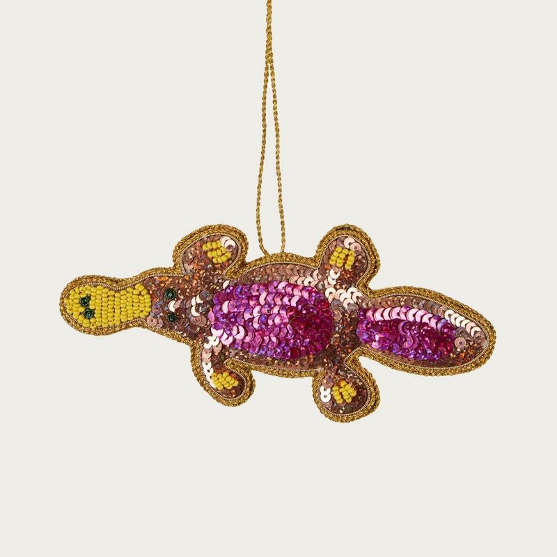 PLATYPUS SEQUIN ORNAMENT
