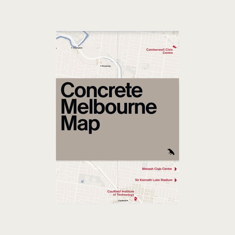 CONCRETE MELBOURNE MAP