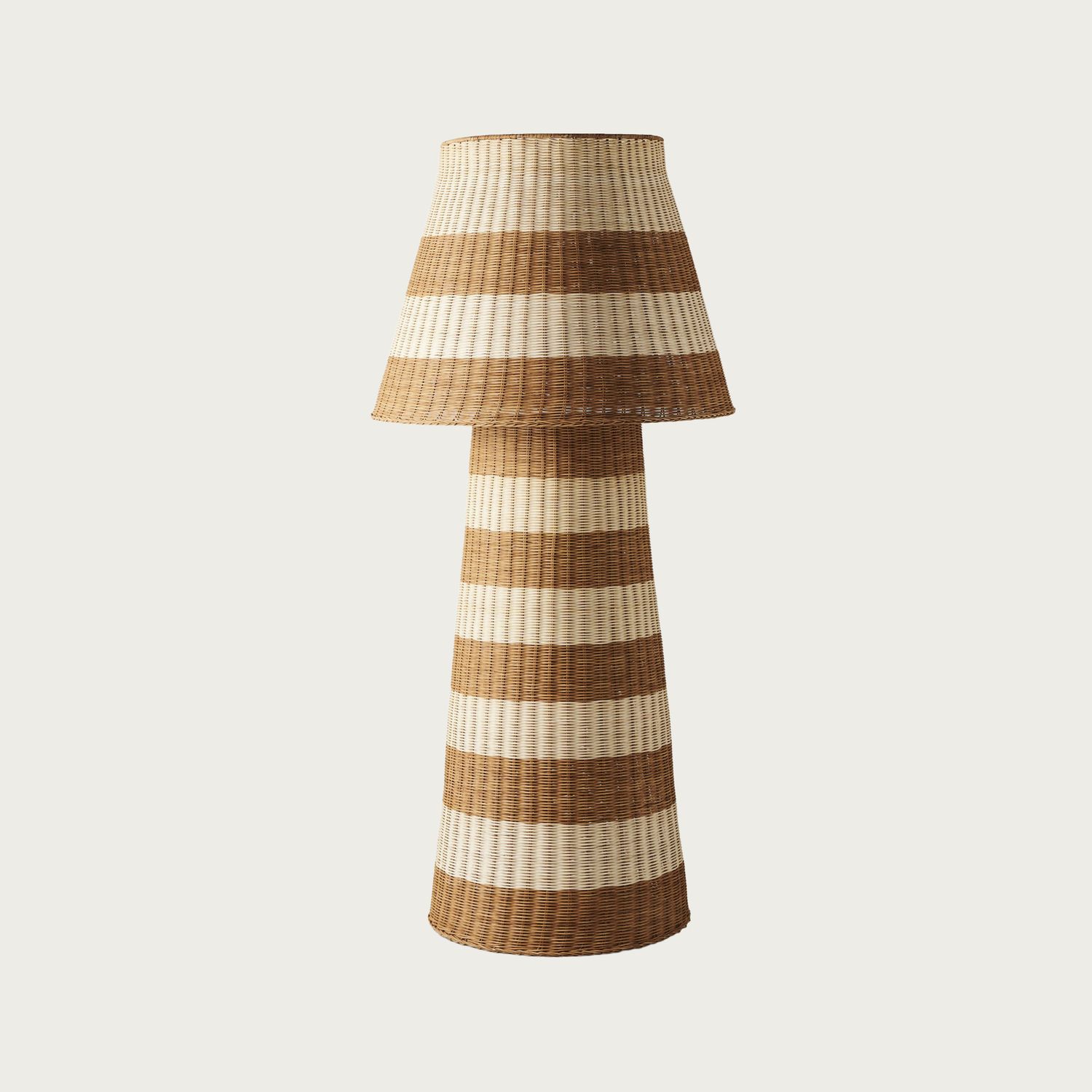 SOMBRERO RATTAN FLOOR LAMP