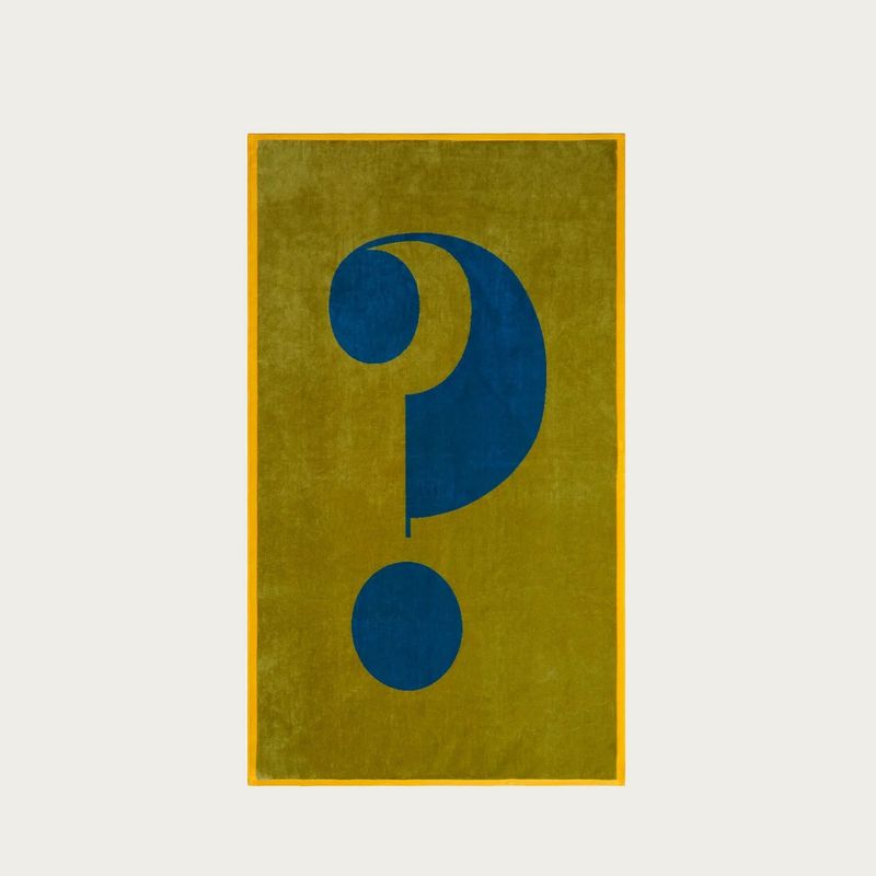 QUESTION TOWEL | GREEN