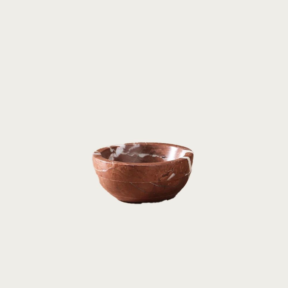 NAYA MARBLE BOWL | RED ALICANTE, Colour: RED ALICANTE