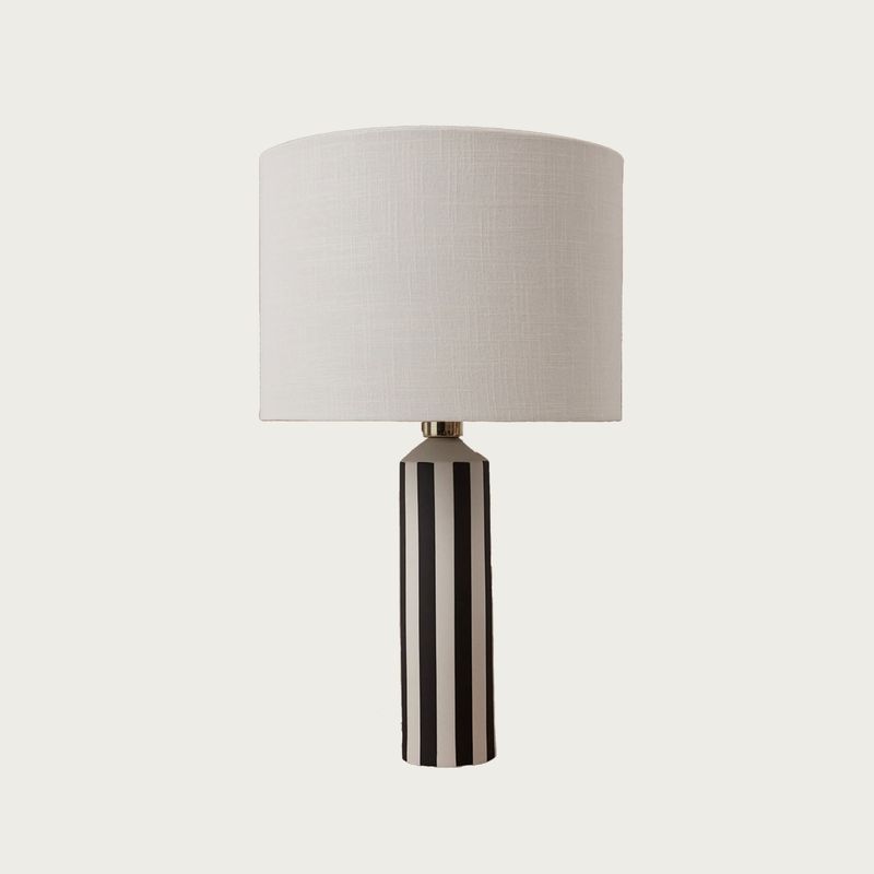 TOPPU TABLE LAMP – BLACK-WHITE