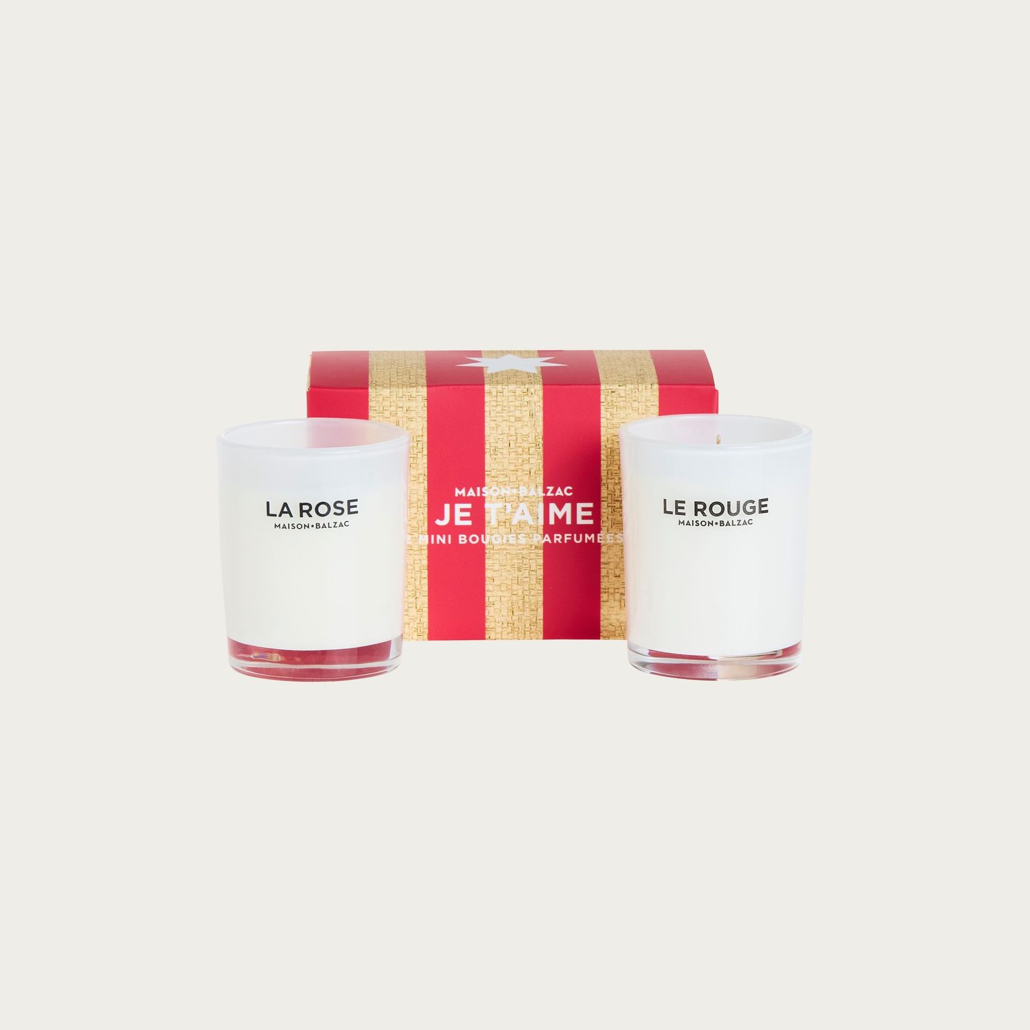 JE T&#39;AIME CANDLE DUO SET
