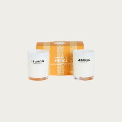 MERCI CANDLE DUO SET
