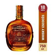Whisky buchanan&#39;s 18 años bot 750 ml