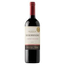 Vino reservado concha y toro bot 750 ml
