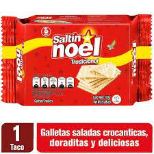 Galleta Saltin Noel taco